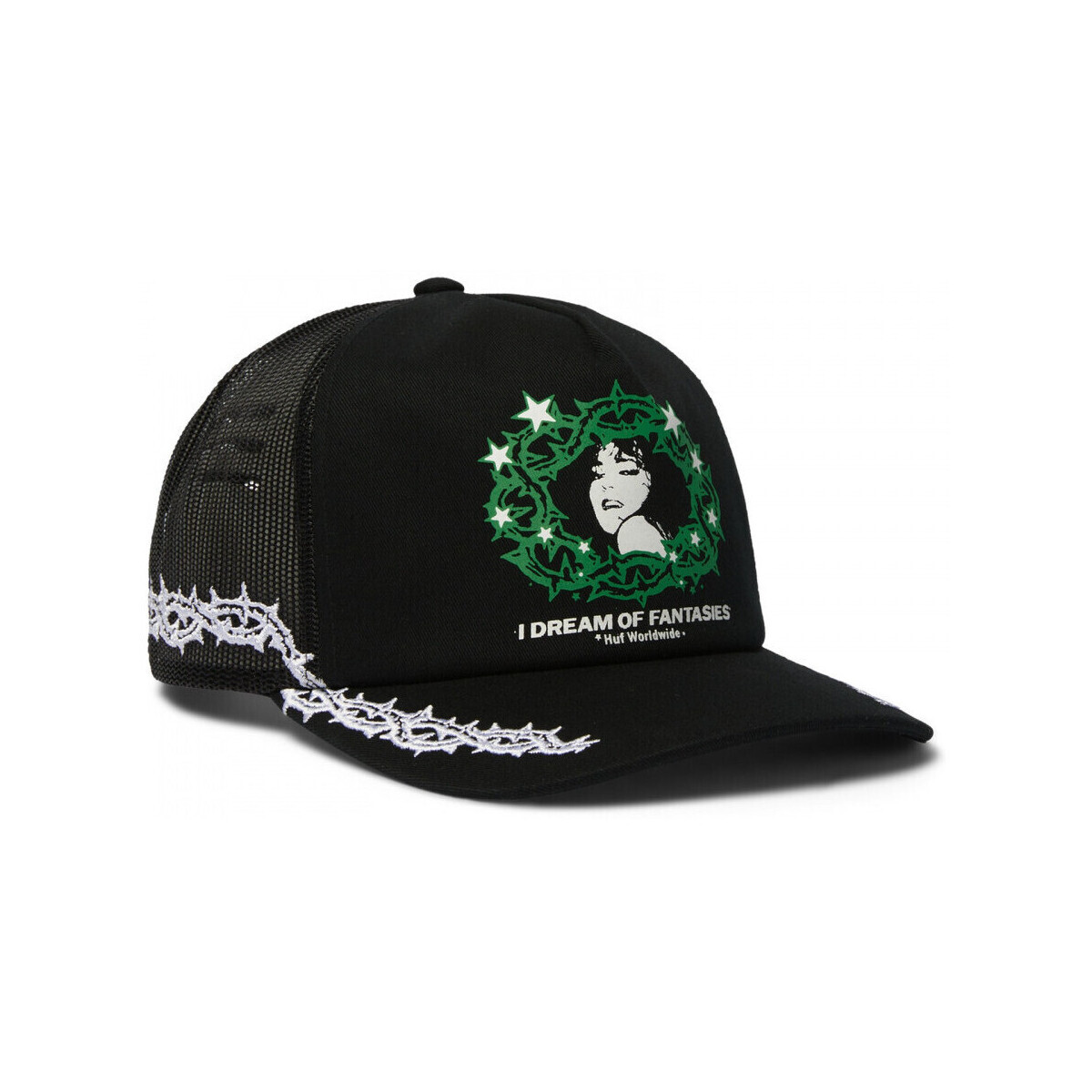 Huf  Cap fantasies trucker  Černá