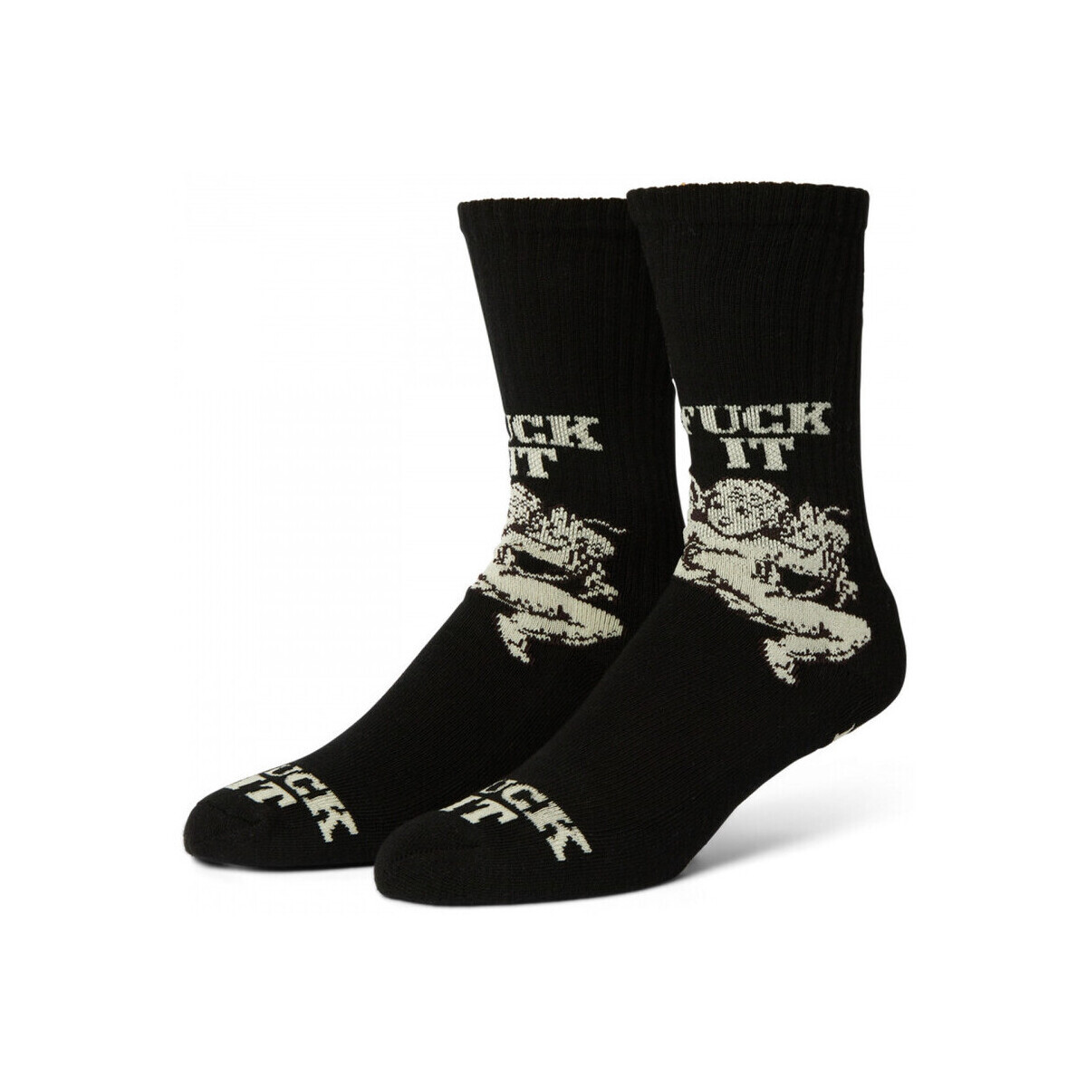 Huf  Socks divine crew  Černá