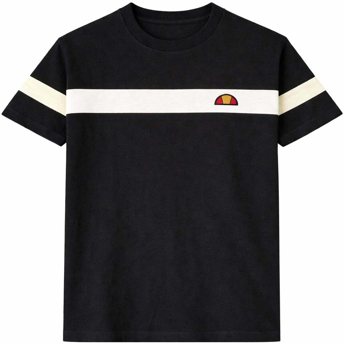 Ellesse  Caserio T-Shirt Black/White/Off White  Černá