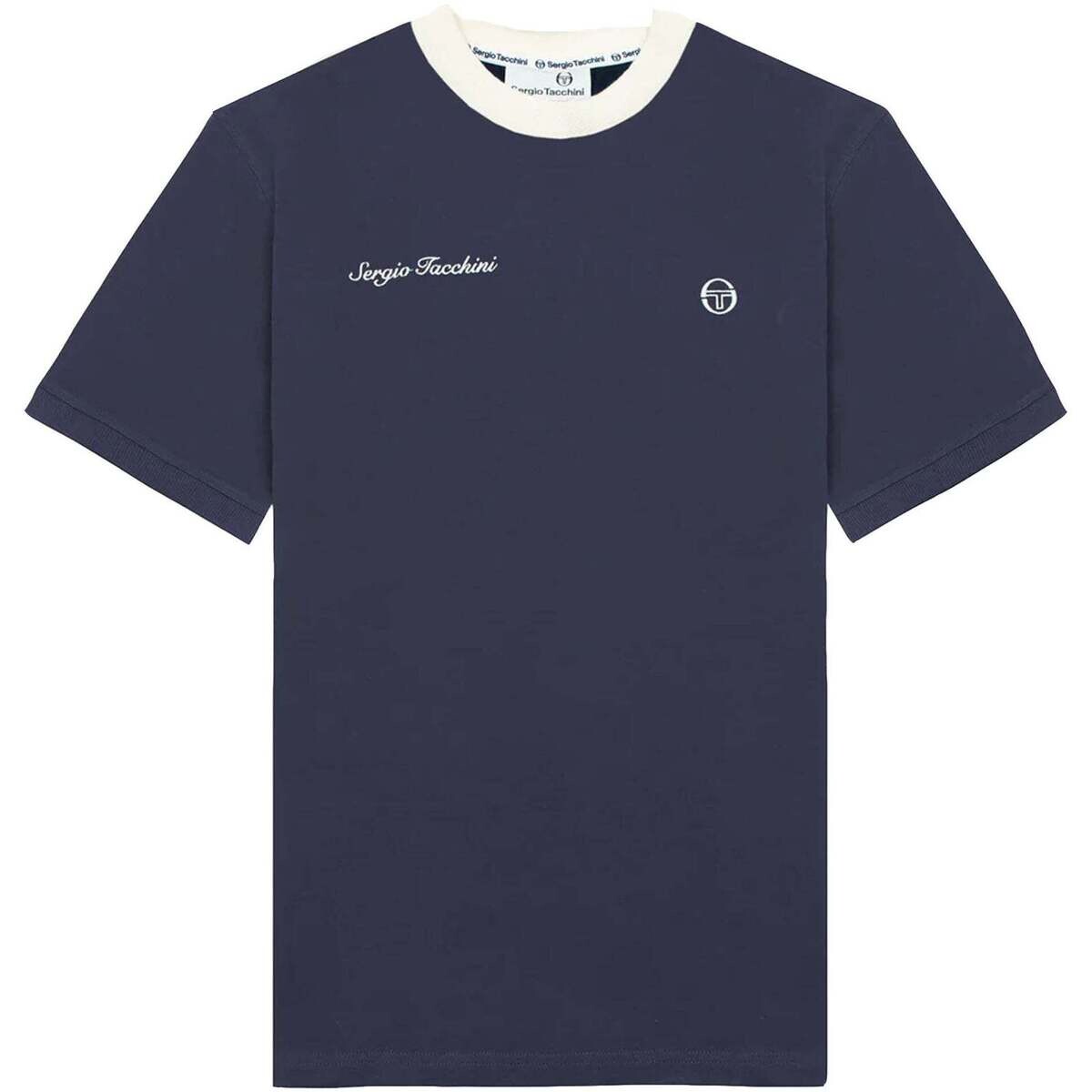Sergio Tacchini  Berto T-Shirt Maritime Blue  Modrá