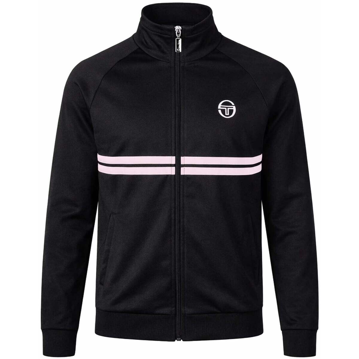 Sergio Tacchini  Dallas Track Top Jacket Black/Light Lilac  Černá