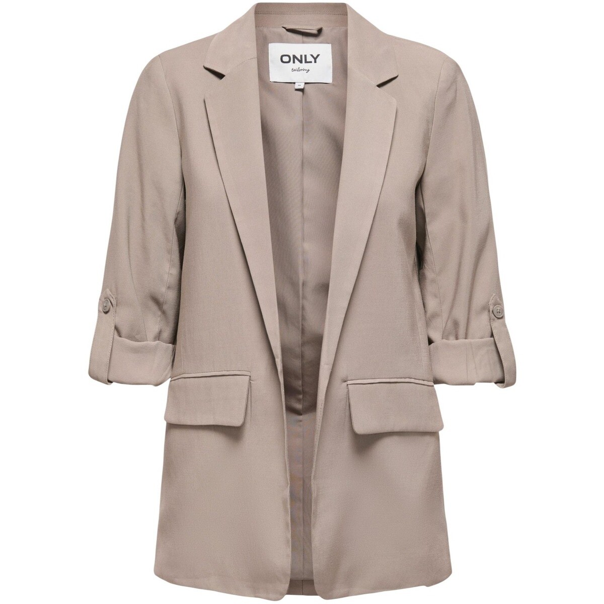 Only  ONLARIS LIFE 3/4 LOOSE BLAZER CC TLR 15310839  Béžová