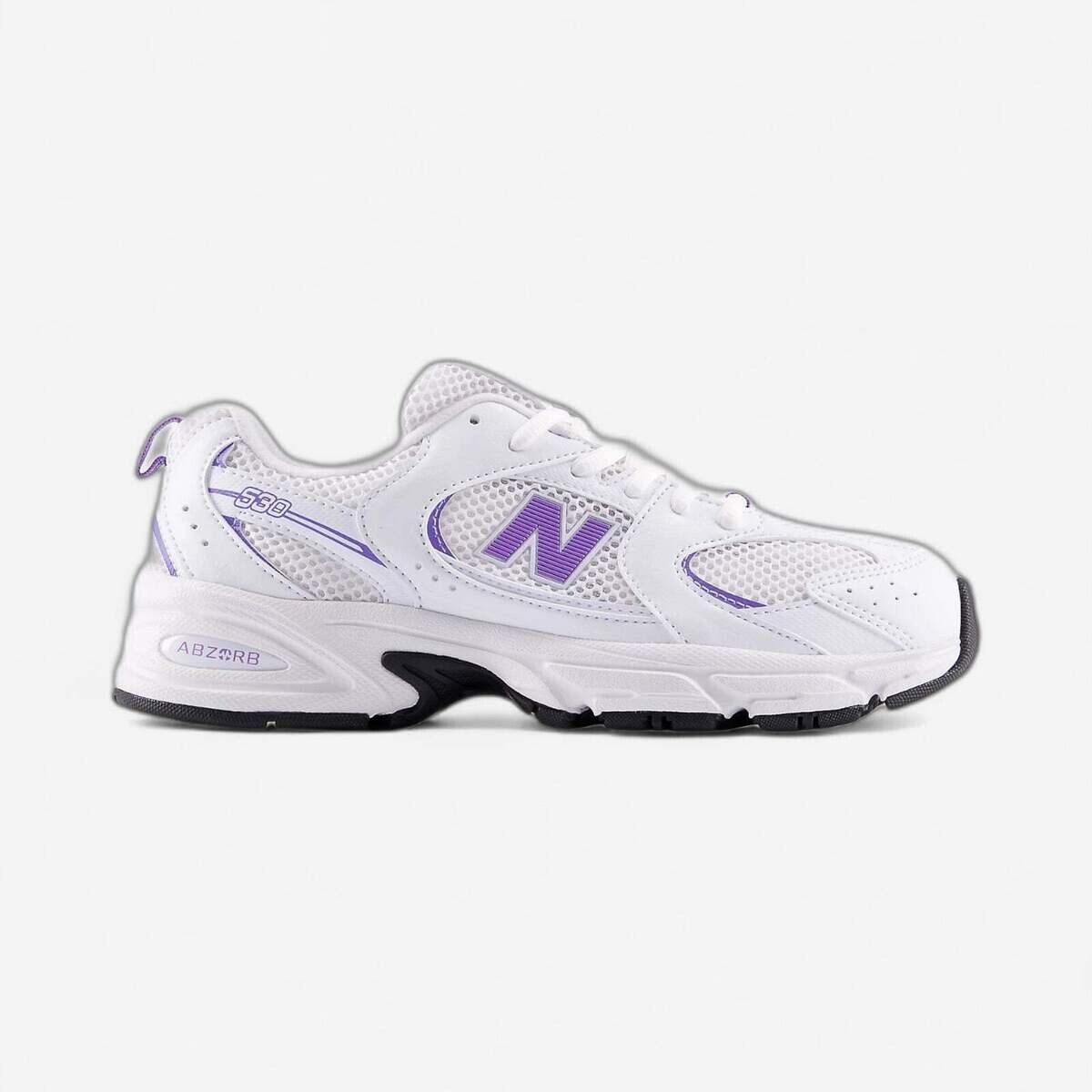 New Balance  530 White Purple (GS)  Bílá