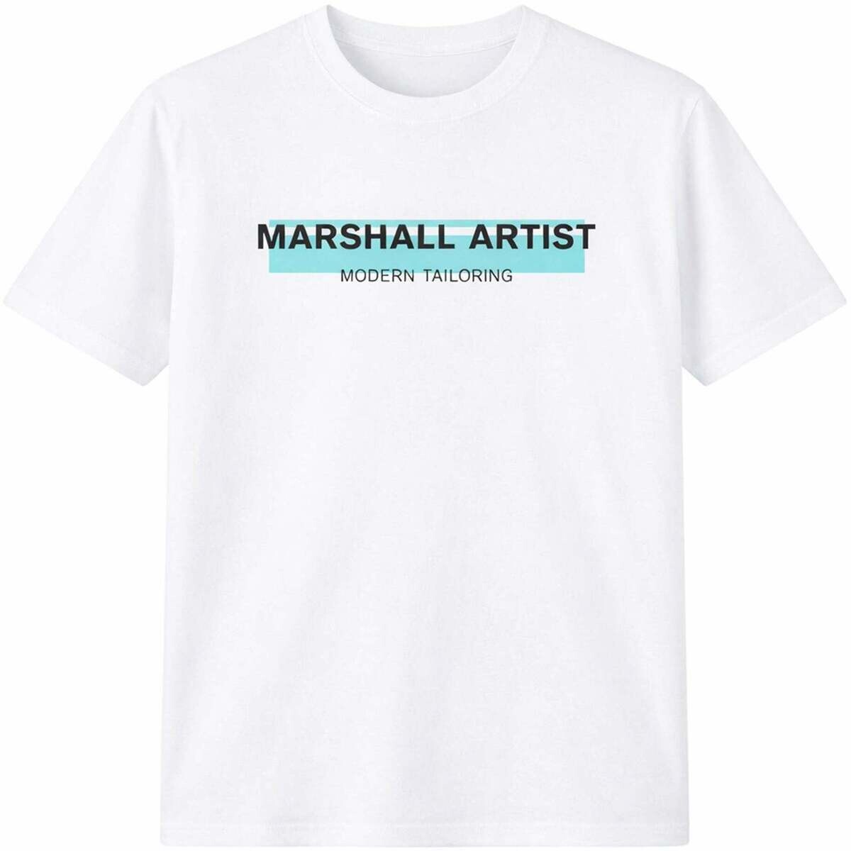 Marshall Artist  Seafield Logo T-Shirt White  Bílá