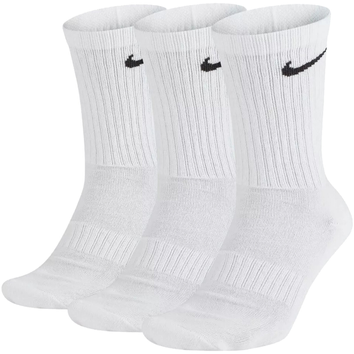 Nike  Everyday Cushioned Dri-FIT 3-Pack Socks  Bílá