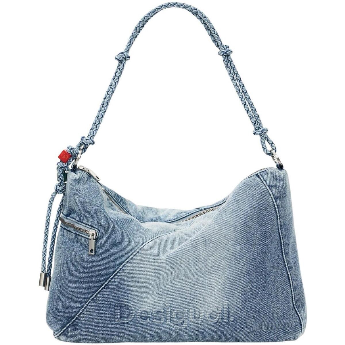 Desigual  BAG_HALF LOGO L 26SAXD27  Modrá