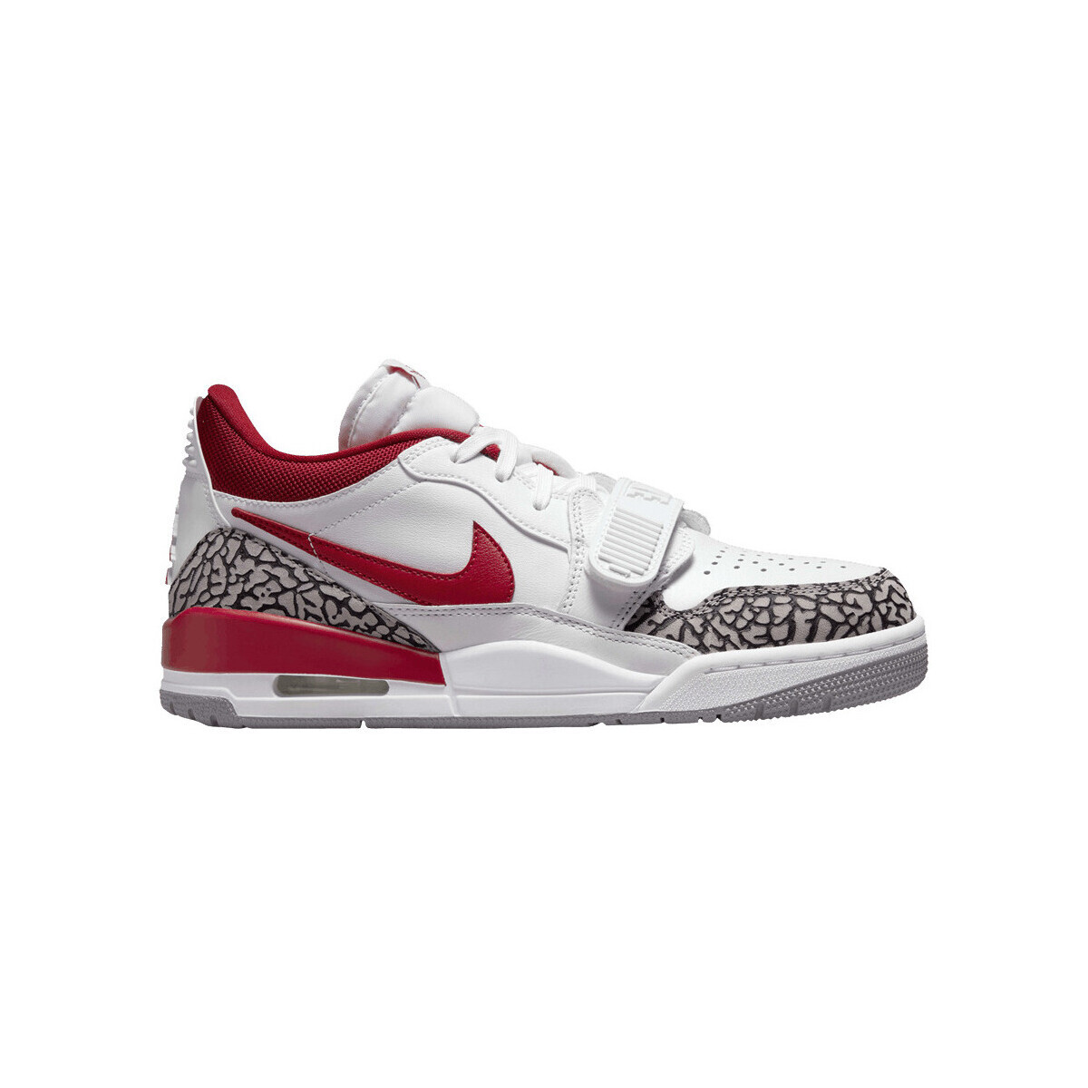 Nike  Jordan Legacy 312 Low White Cement Gym Red (Women's)  Červená