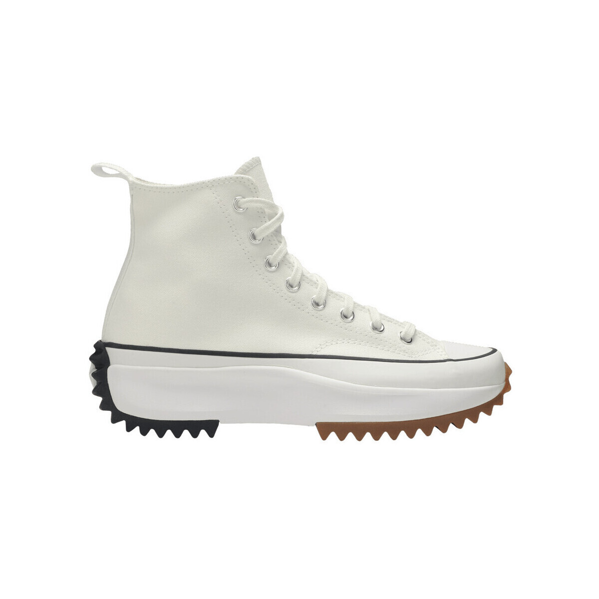 Converse  Run Star Hike Hi White Black Gum  Černá