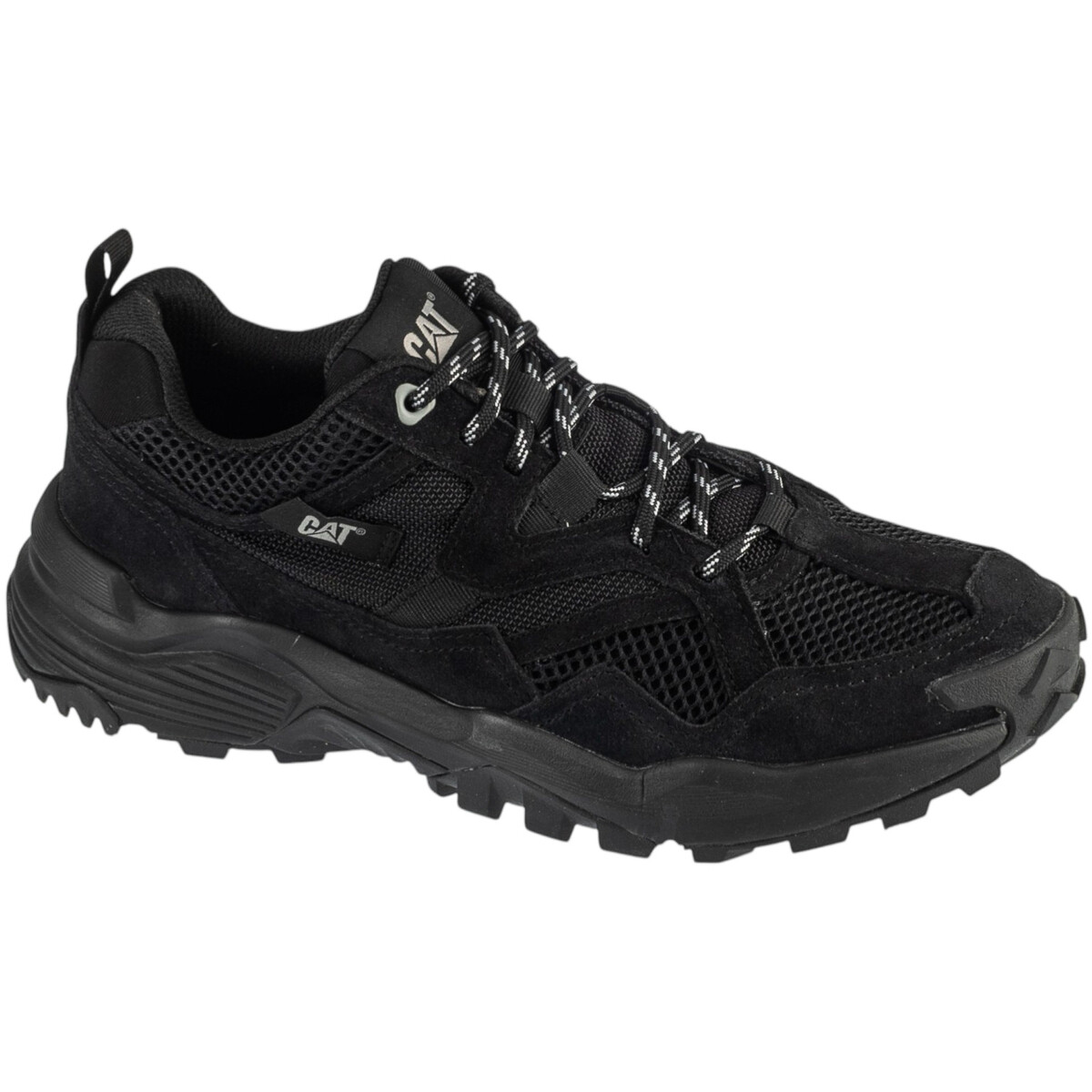 Caterpillar  Grapple Suede Mesh  Černá