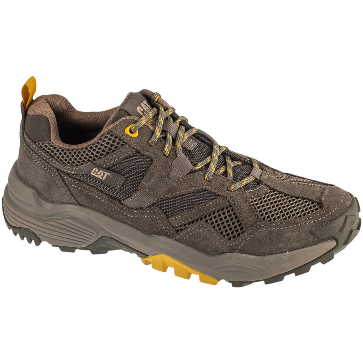 Caterpillar  Grapple Suede Mesh  Hnědá