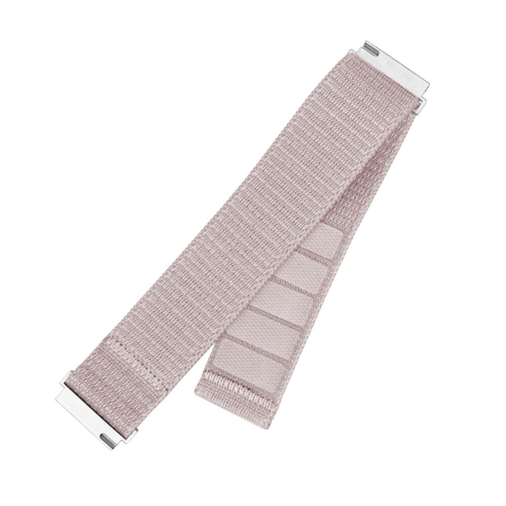 Nylonový řemínek FIXED Nylon Sporty Strap s Quick Release 18mm pro smartwatch, růžovo zlatá