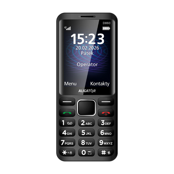 Aligator D860 černá