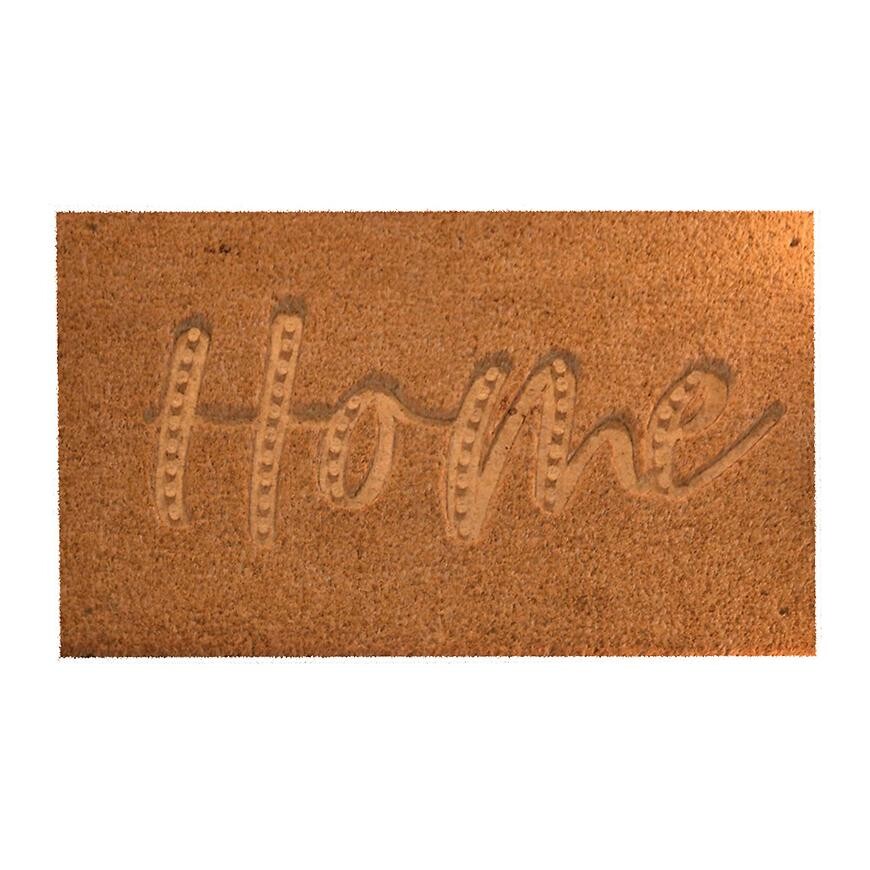 Wycieraczka kokos tłoczony Home 40x60 cm