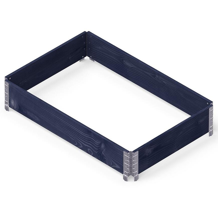 VYVÝŠENÝ ZÁHON 120X80X19,5CM BLACK ECO