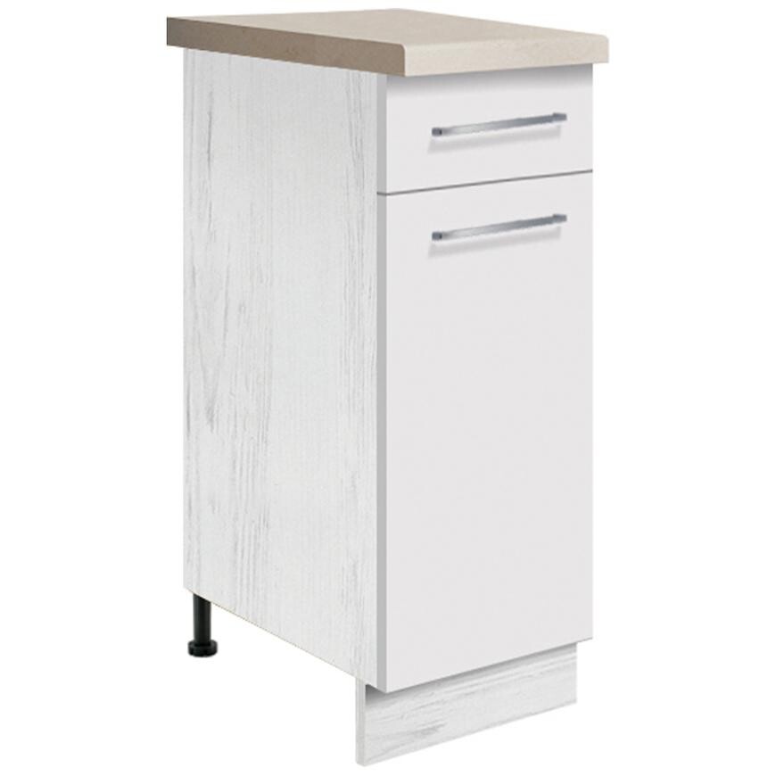 Kuchyňská skříňka Creativa 1D bílá