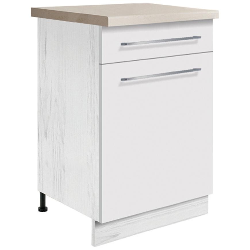 Kuchyňská skříňka Creativa 4D bílá