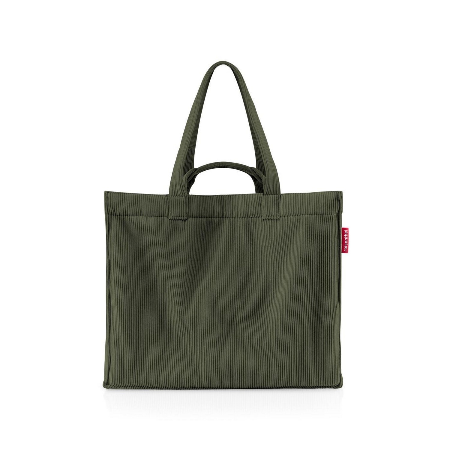 Taška přes rameno Reisenthel Softshopper Cord dark matcha