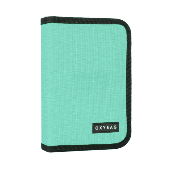 Oxybag Jednopatrový školní penál - UNICOLOR mint - 6-59426