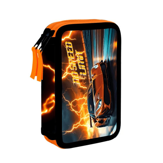 Oxybag Dvoupatrový školní penál - Auto 2 - 3-13526