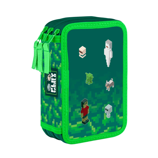 Oxybag Třípatrový školní penál PREMIUM LIGHT - Playworld - 9-41426