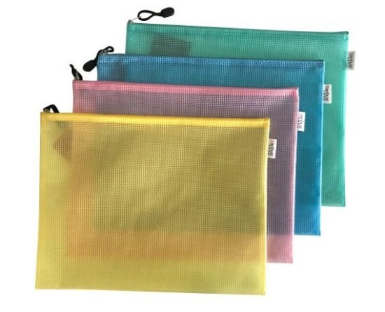 Reas Pack Pouzdro na dokumenty A4 se zipem - mix - S1187