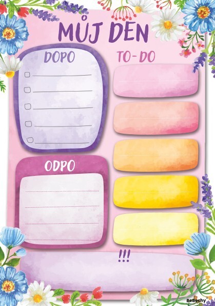 BeBechy Denní plánovač A5 - Barevný - 
BBL03-5