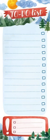 BeBechy To-Do List - Hory - BBL04-2