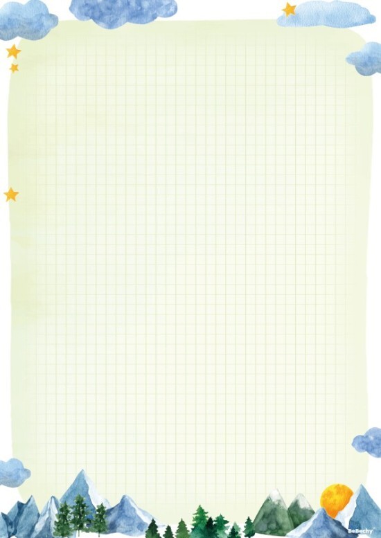 Baloušek Blok A4 - Hory - BBL06-2