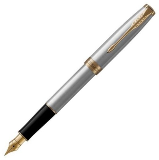 Plnicí pero Parker Sonnet Stainless Steel GT - 1502/5131504