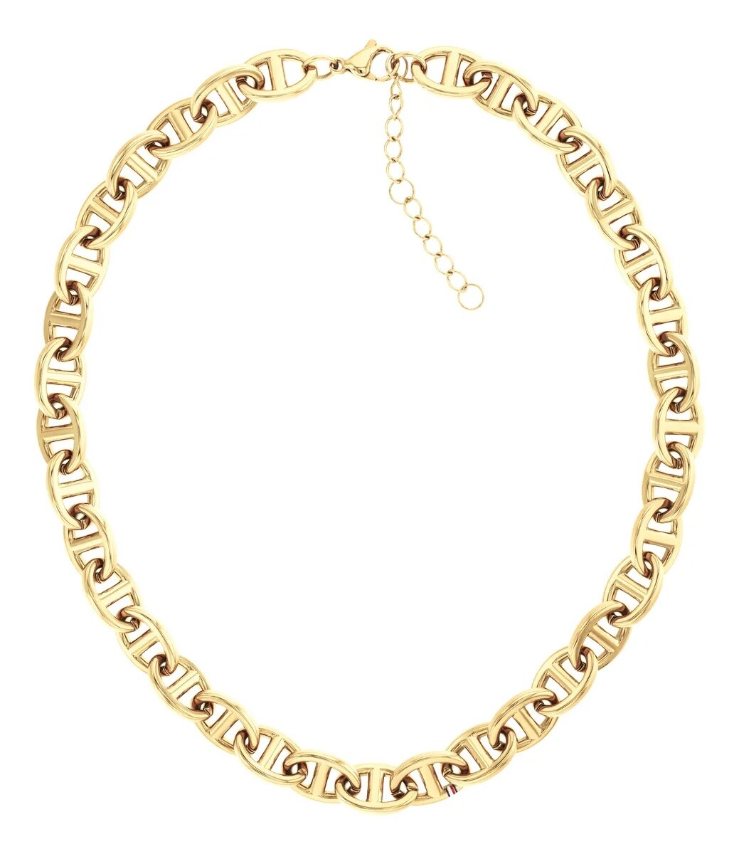 Tommy Hilfiger Okouzlující pozlacený náhrdelník Marina 2781016