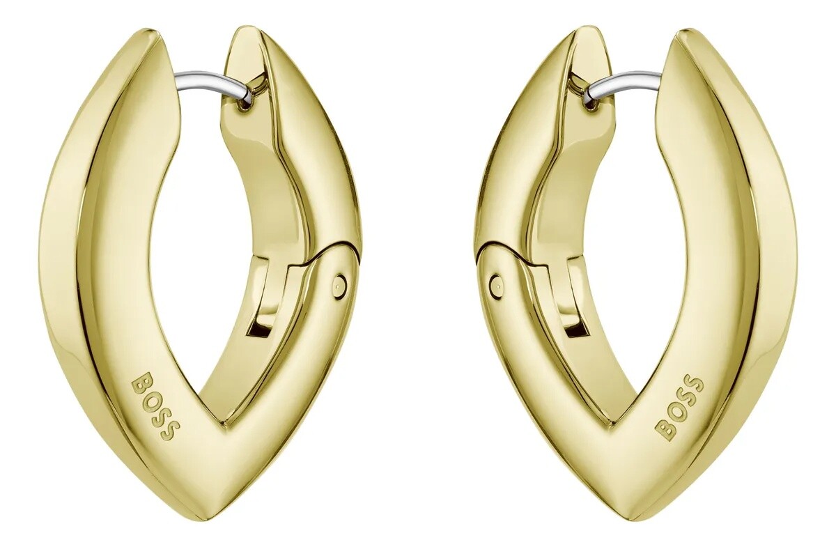 Hugo Boss Módní pozlacené kruhy Fiora 1580823