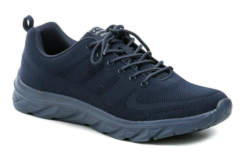 American Club WT286 modré pánské nadměrné tenisky