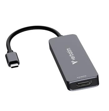 VERBATIM USB-C™ ESSENTIALS MULTIPORT HUB 4 PORT-  USB-C 3.2 GEN 1 / HDMI/ USB-C PD / USB-A