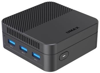 UMAX Mini PC U-Box N15 Plus/ N150/ 8GB/ 256GB SSD/ 2x HDMI/ DP/ 3x USB 3.0/ BT/ Wi-Fi/ 2x LAN/ W11 Pro