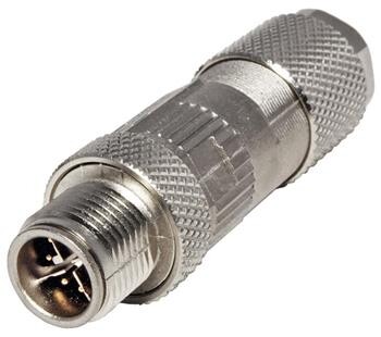 METZ CONNECT Průmyslový konektor M12 8pin (M), kód X, kat. 6a, IP67