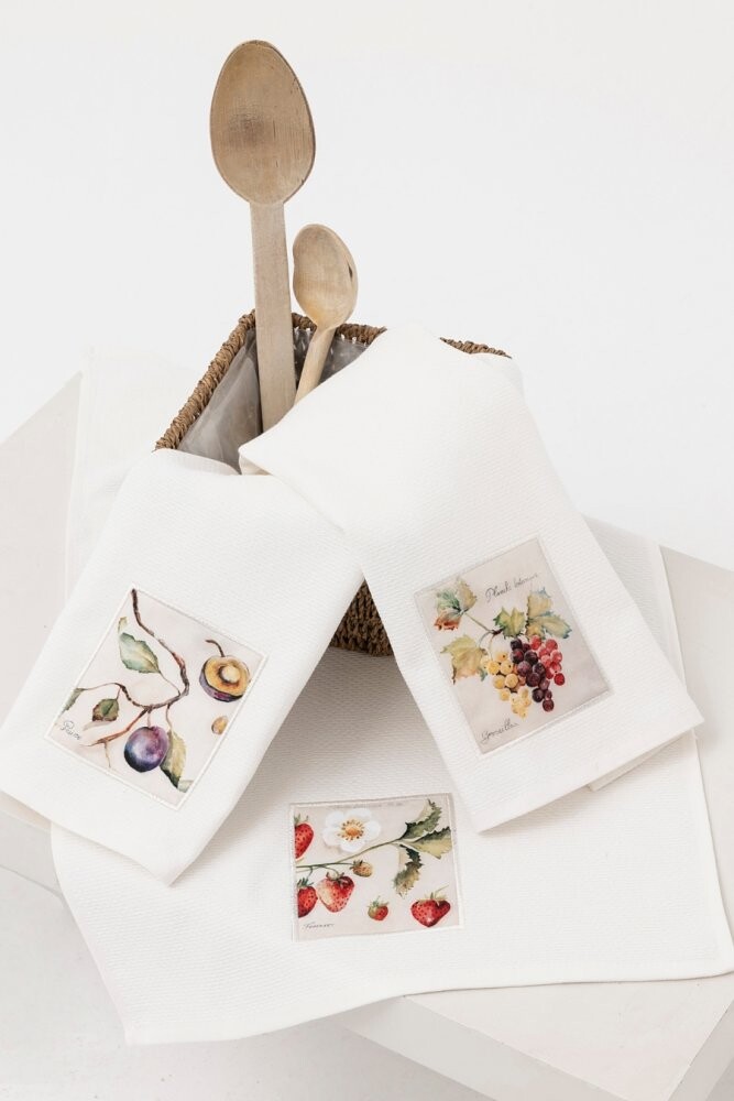 Soft Cotton Sada kuchyňských utěrek BRUNCH FRUIT