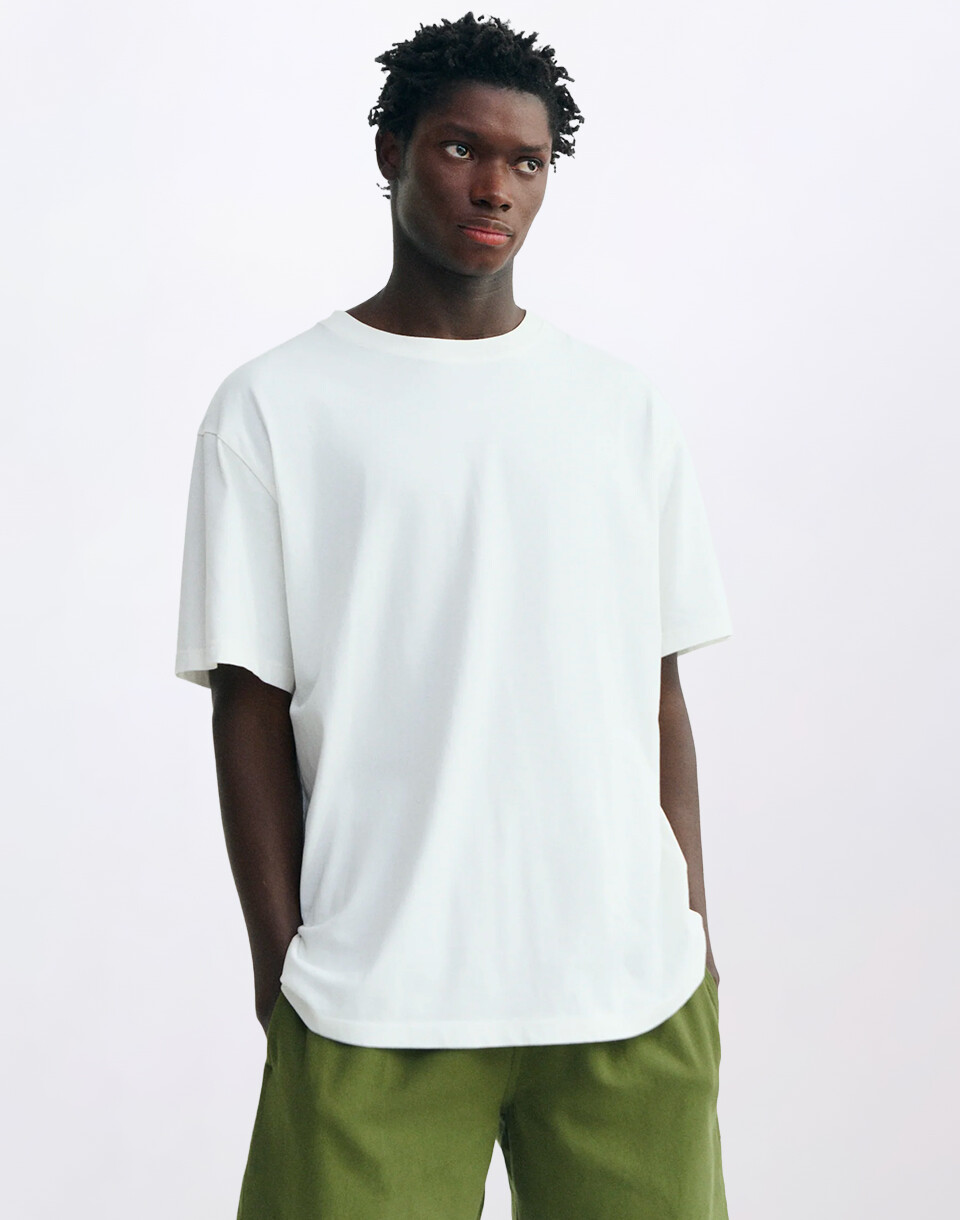 Thinking MU Sunny Aaron Tee WHITE S