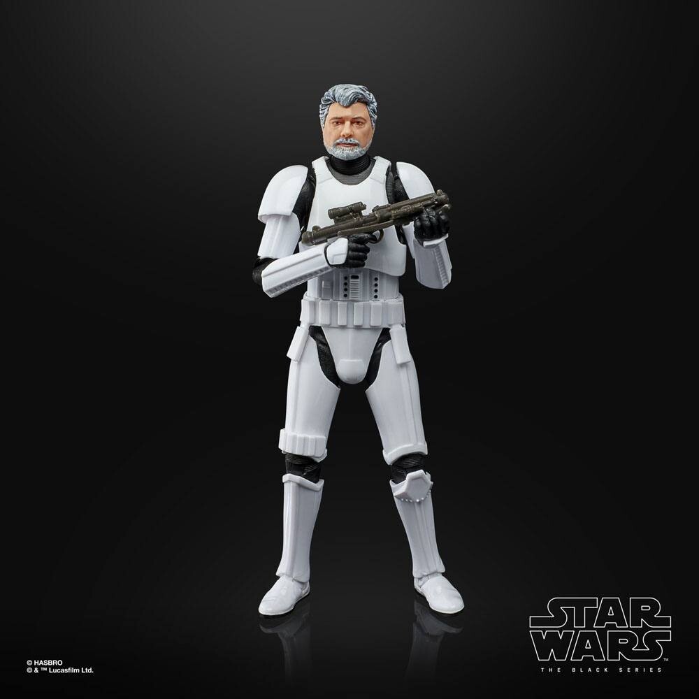 Hasbro | Star Wars - sběratelská figurka 2021 George Lucas in Stormtrooper Disguise (Black Series) 15 cm