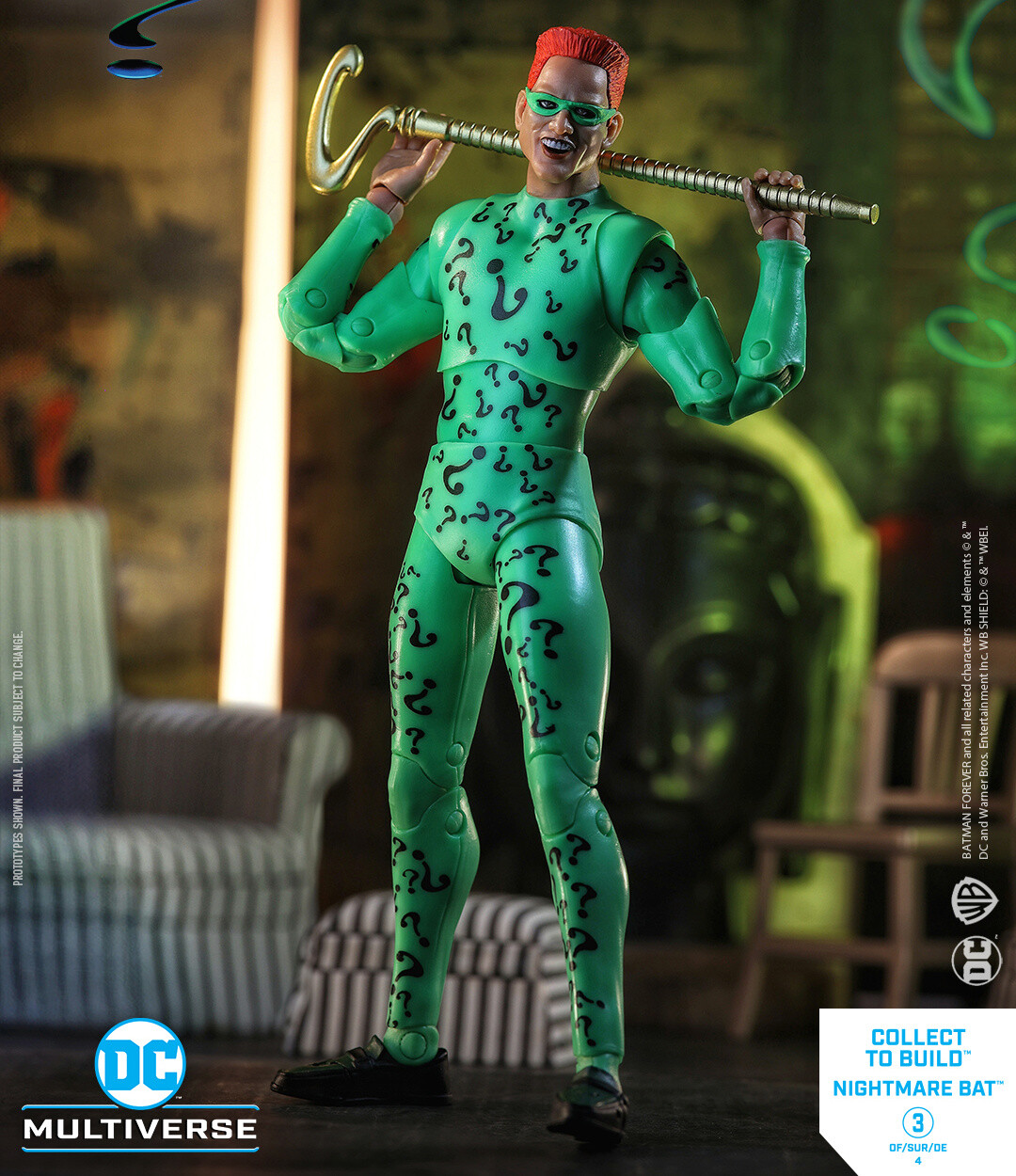 McFarlane | Batman Forever - sběratelská figurka Riddler (Gold Label) 18 cm