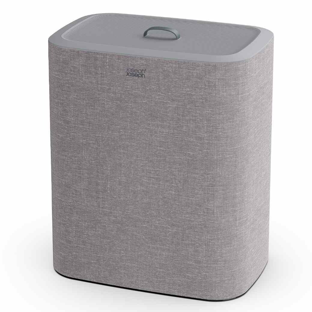 Koš na prádlo TOTA TRIO 50024 90 l, šedá, textil, Joseph Joseph