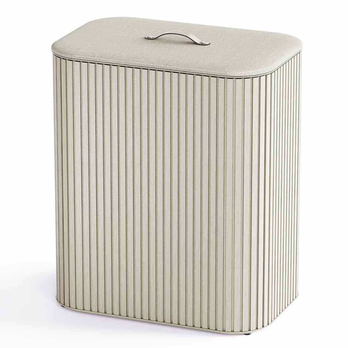 Koš na prádlo TOTA TRIO LUXE 5000008 90 l, ecru, bambus, Joseph Joseph