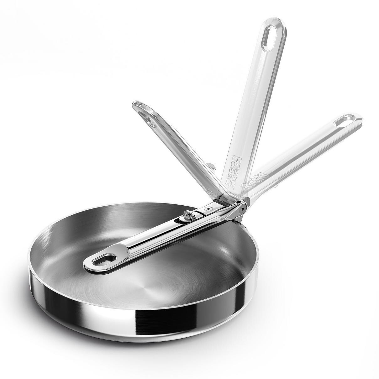 Pánev na smažení SPACE 1000023 20 cm, stříbrná, nerezová ocel, Joseph Joseph