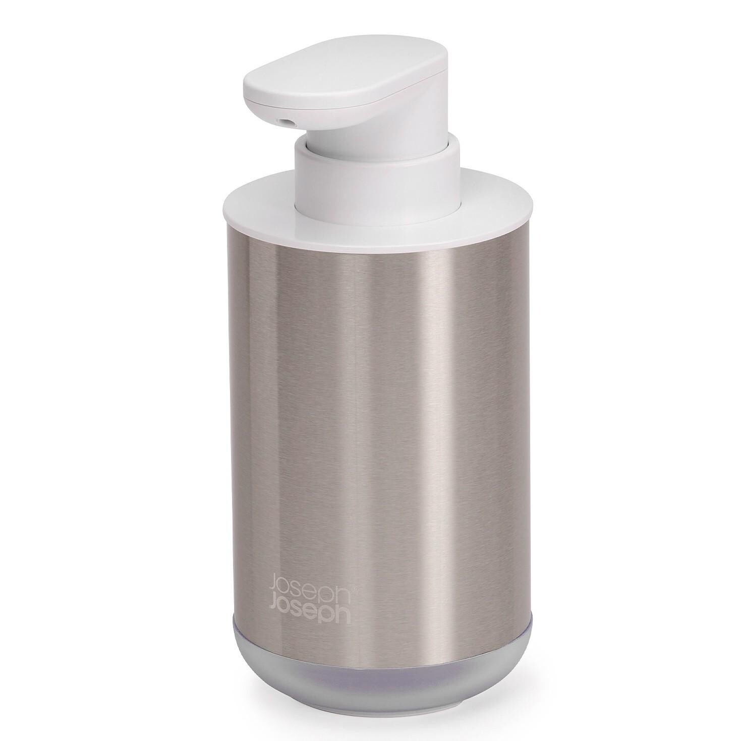 Dávkovač mýdla DUO 70608 300 ml, stříbrná, nerezová ocel, Joseph Joseph