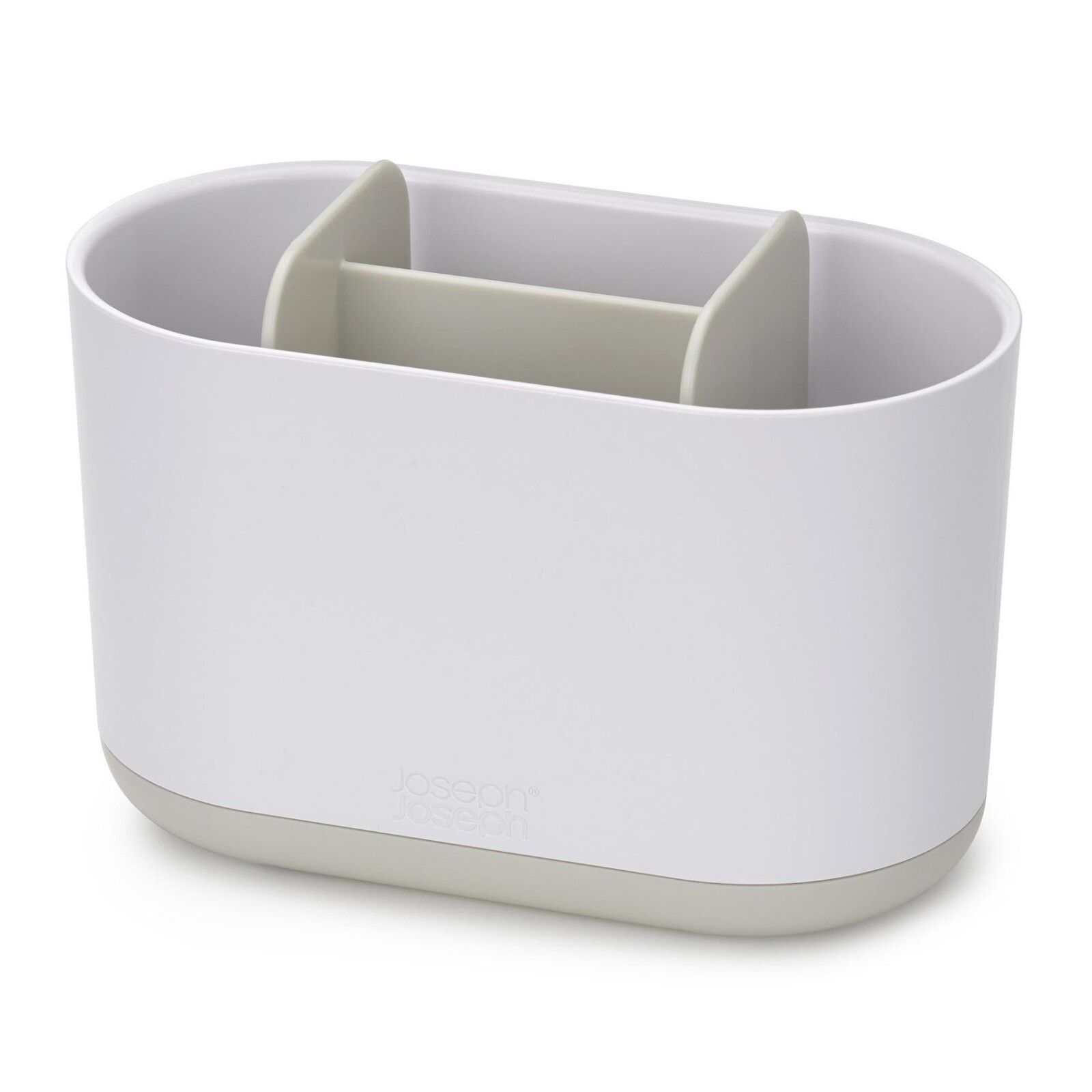 Kelímek na zubní kartáčky DUO 70569 18 cm, bílá, plast, Joseph Joseph