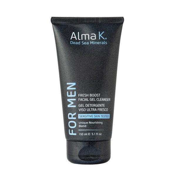 Alma K. Men Fresh Boost Facial Gel Cleanser čistící gel na obličej  150 ml