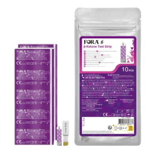 FORA 6 B-ketonové test.proužky ACS053 10ks