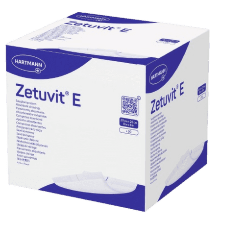 Hartmann Zetuvit E savé kompresy 20x20cm 50ks