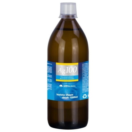 Koloidní stříbro Ag100 25ppm 1000ml