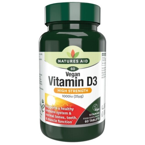 Vitamín D3 1000iu (Vegan) tbl.60