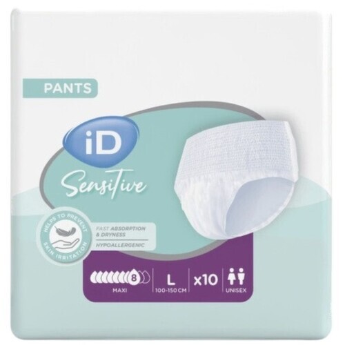iD Sensitive Pants Maxi Large 10ks